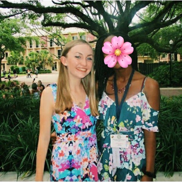 Nicole Miller Multicolor Floral Maxi Dress - Picture 4 of 4